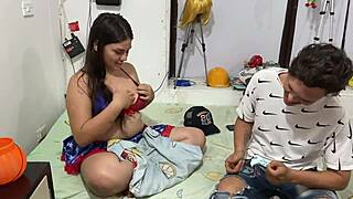 أول صدام حار مع أخي الزوجي في تحديات جريئة ينتهي بنيك مجنون