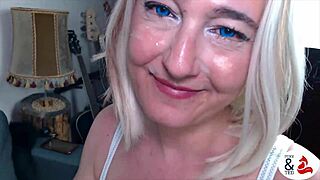 Muka Disemprot Selepas Ditumbuk Dubur di Cam Langsung dengan FoxyandTed! Wow, Apa Pertunjukan!