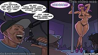 Sugar Trap 1: Strippers ebony primer vez en noche de club