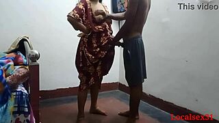 Black Flower Dress Bhabhi Outdoor Hardcore Chudai Official Video by Localsex31