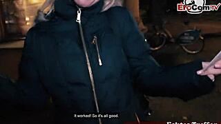 タトゥーの入ったドイツ人MILFをナンパしてワイルドな楽しみ