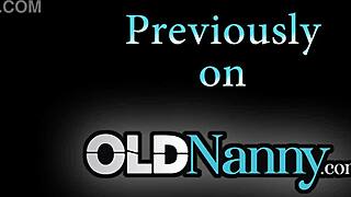 AgedLove bionda Maira stuzzica il cazzo arrapato di Roberto