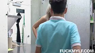 Elle levererar stora tuttar i hård POV-action