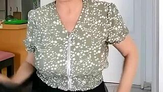 MILF รูปร่างอวบอิ่ม มารีอา โอลด์เต้นให้คุณคนเดียว! 💃