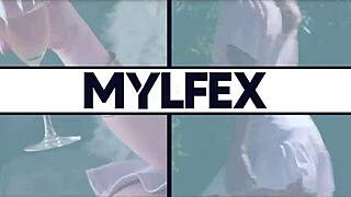 हेय, चेक स्विंगर मैरिज शेयरिंग नेक्स्ट-डोर मिल्फ्स लिलिथ मोनिंगस्टार और नाडिया व्हाइट के साथ