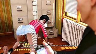 एना दो लंडों को जोर से चूसती है वाइल्ड 3D हेंटाई गेम में