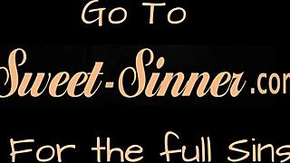 гръдата MILF облизана и изпръскана, о човече