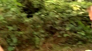 i can't believe we filmed this wild forest fuck with mature milfs!