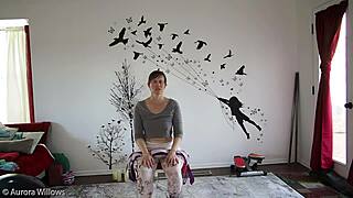 caramba, aula de ioga 339 fez minha bunda ser socada forte!