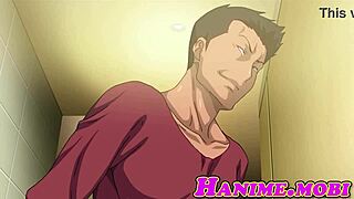 Gadis hentai rambut ungu sexy dalam aksi manhwa