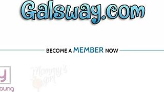 想和苗条丰满的维克和布莱克·布洛瑟姆蒙眼进行狂野三人行吗？