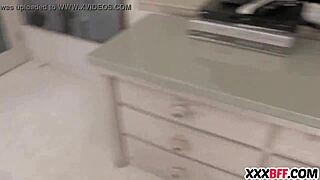 Milf punishes teen in lesbian act