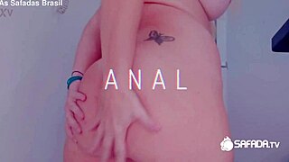 Hot 40-year-old MILF enjoys intense anal fucking on Safada TV.