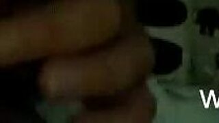 Mature Italian MILF Gives Nighttime Handjob and Blowjob to Amateur in European Setting