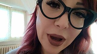 Stepmom in Glasses Ignites Wild Homemade Desire