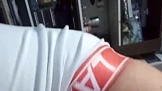 Mistake roommate for boyfriend, enjoy touch!