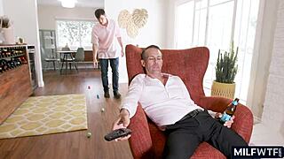 Blonde cougar milf hides her cunt in easter egg, ready for action!