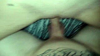 tight amature pussy gets stretched