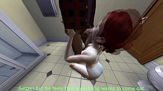 My Little 18+ Neighbor Handjob and Blowjob