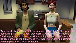 My Little 18+ Neighbor Handjob and Blowjob