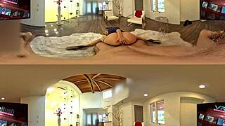 Can This Blonde Milf Show You The Way In Vr360?