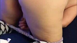 Hotwife Steffi Purple Chemise Pussy Dance Another Dirty Bit