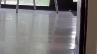 Mature Woman Engages In Shoe Play Activity