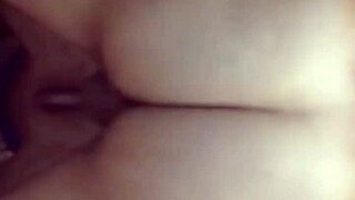 Our old couple engages in passionate anal assfucking, with the milf taking it deep and moaning loudly