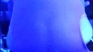 Neon Party With Rellenita MILF Riding Cowgirl At The Party