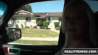 Kierstin koyote kisses cock on the street for realitykings.