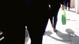 Milf Women With Big Asses Walking On Streets Intriguingly.