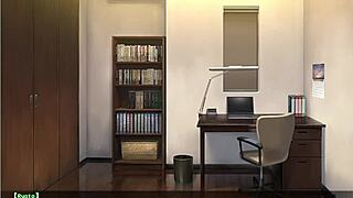 wife bent over in doggy for creampie