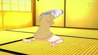 feel the rush jerking to seiko ayase's instructions.