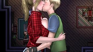 Rescuing two new hot girls from zombies in hentai game - zombies retreat part 3