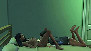 monalisa in pink bra gets seduced into anal and doggystyle with indian aunt