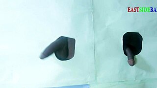 Eastsidebabe and Patricia9ja insist on one-by-one blowjobs at the glory hole, feeling intense desire