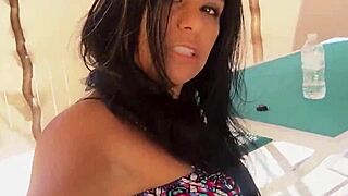 Can you resist Gabby Quinteros teasing her wet pussy?