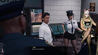 i can’t get enough of this sexy female prison guard in ep 6!