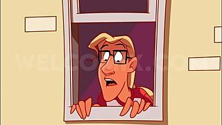 Лучшие моменты секса на загаре в развратной хентай-анимации с монстр-членами.