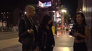 hey, watch leigh raven, lily lane, and nikki hearts in a wild lesbian threesome