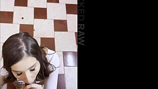 Naughty gym hottie lisa belys receives intense bbc workout in blacked raw debut