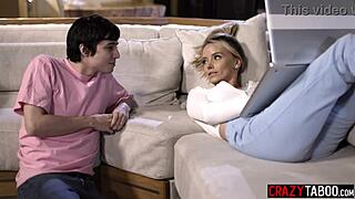 Big Tits Milf Stepmom Fucks Big Cock Stepson Roughly