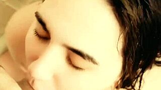 rubynalexfantasy gets face fucked and anal in shower play