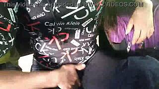 Stranger gropes my ass on bus, we get dirty