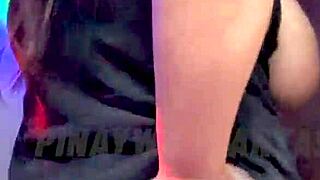 Horny Filipina girl's homemade striptease is a must-see