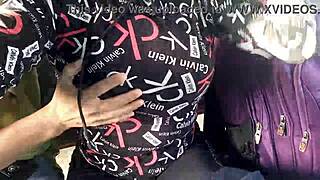 Stranger gropes my ass on bus, we get dirty