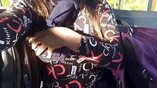 Stranger gropes my ass on bus, we get dirty