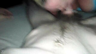 Watch this milf suck my juicy cock?