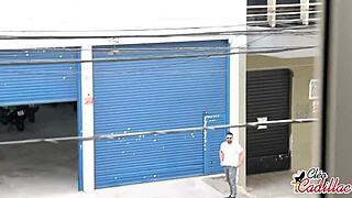 Cleo Cadillac - Street Boy Pounds My Ass on Boss's Bed