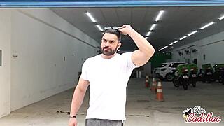 Cleo Cadillac - Street Boy Pounds My Ass on Boss's Bed